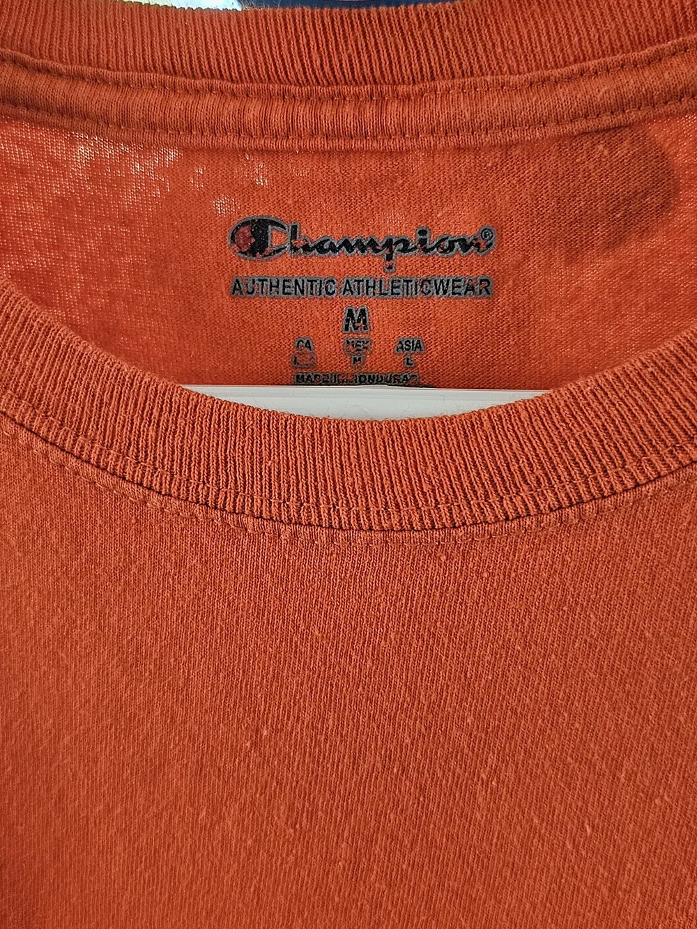Champion Orange University of Miami Short Sleeve Tee - Picture 2 of 2